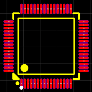Microcontrôleur original STM32G474RBT6 <span class=keywords><strong>32</strong></span> <span class=keywords><strong>bits</strong></span> <span class=keywords><strong>Arm</strong></span> Cortex-M4, 170 MHz, 128 Ko Flash, 128 Ko RAM CAN FD/USB/I2C/SPI/64-LQFP, en stock - Product Image 5