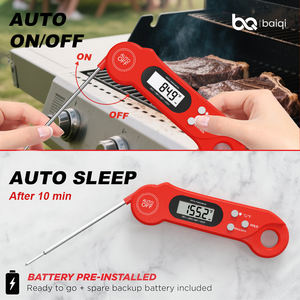 Amostra grátis Acessórios de cozinha Leitura rápida <span class=keywords><strong>Digital</strong></span> Meat Cooking Termômetro com dobrável Probe Grill Termômetro - Product Image 3