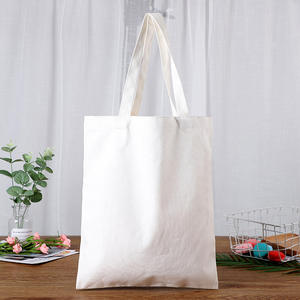 Bolso de lona reutilizable de compras con logotipo personalizado, diseño impreso, bolso de hombro de algodón para mujer, bolso de lona con asa de tela/ - Product Image 4