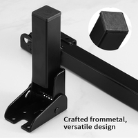 Pieds de table pliables en fer robuste, supports métalliques pliants pour lit, ordinateur portable, bureau, camping, table d'extérieur
