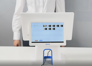 Máy Tính Tiền Thông Minh Android Ailino A680 Máy Tính Để Bàn Màn Hình Lớn Kép <span class=keywords><strong>POS</strong></span> 3D Chức Năng Nhận Diện Khuôn Mặt - Product Image 3