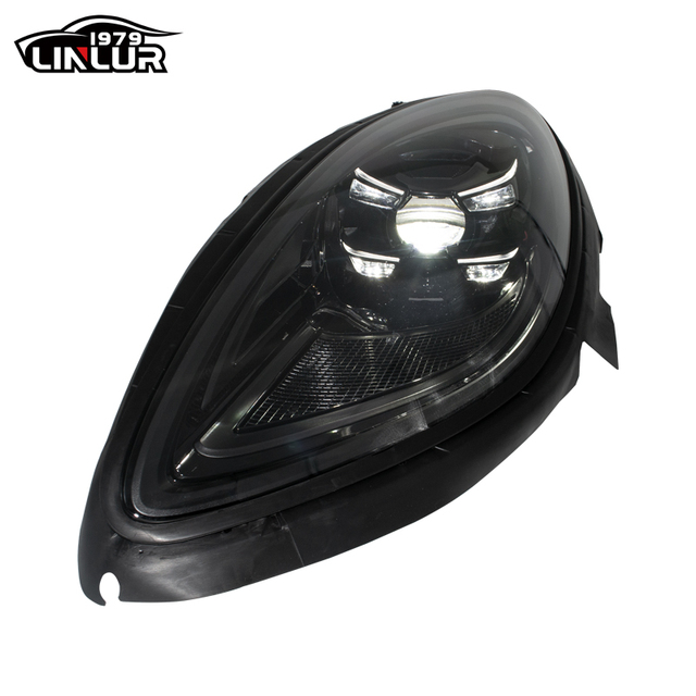 [1979ll]2019 2016 2020 2014 2017 95B Headlights Upgrade to 2023 matrix Style Laser Led Headlight for porsche Macan 95B.1