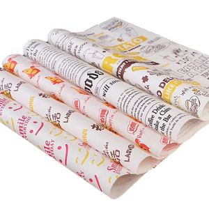 Emballages personnalisés pour hamburgers et sandwichs, qualité alimentaire, résistants à l'huile, simple face, pour pain, adaptés à la sérigraphie - Product Image 1