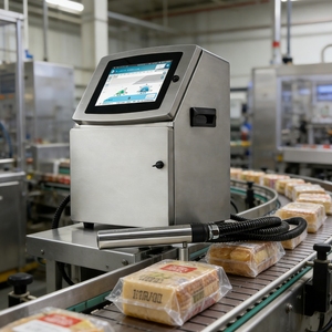 Bestselling DOCOD CIJ Industrial Continuous Barcode Batch Coding Machine V2000 Small Character Inkjet Date <b>Printer</b> for <b>Cable</b> Box - Product Image 3
