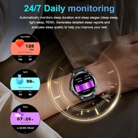 Reloj Inteligente BWGT200 con Auriculares, Linterna LED, Llamadas Telefónicas, Brújula, Rastreador de Actividad Física, Auriculares para Android e iOS