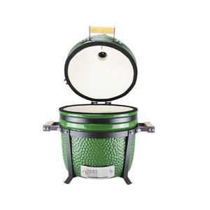 Auplex Kamado Verde para Barbacoa en Venta AU-15 Kamado - Product Image 3