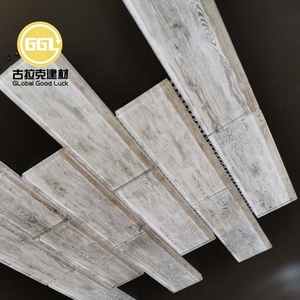 Carreaux <span class=keywords><strong>de</strong></span> mosaïque en verre effet bois blanc moderne, style <span class=keywords><strong>mini</strong></span>-briques pour la décoration des murs <span class=keywords><strong>de</strong></span> cuisine et des piscines <span class=keywords><strong>de</strong></span> spa - Product Image 5