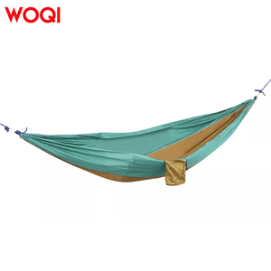 Amaca portatile WOQI 210D in nylon, amaca da paracadute per escursioni all'aperto, giardino e cortile. - Product Image 1