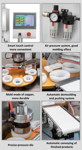 เครื่องทำเปลือกไข่ทาร์ตเพื่อการค้าเครื่องทำสีพาสเทลเดอนาตา - Product Image 4