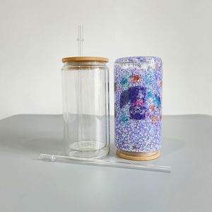 Gobelet à double paroi en forme de boule de neige avec paillettes pour sublimation et transfert thermique, livraison gratuite depuis l'entrepôt américain, pour soda, bière, café - Product Image 4