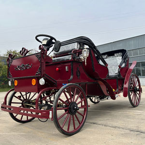 Charrette à chevaux électrique, chariot à chevaux magique unique pour princesse, calèche élégante pour toutes les occasions - Product Image 1