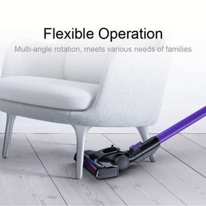 LANJI เครื่องดูดฝุ่นและไม้ถูพื้นแบบพกพา, AC400W แบบไซโคลนแบบใช้ไฟฟ้าสำหรับโซฟาในบ้านฟังก์ชั่นแห้ง - Product Image 4