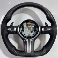 Setir Kemudi Kulit Carbon Firer untuk BMW F10 F15 F21 F20 F25 F30 F32 F34 F36 M3 M5 X4 X6 E71 E87 E90 E92