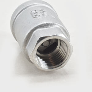 Vanne à <span class=keywords><strong>clapet</strong></span> verticale à ressort en acier inoxydable H12W DN15 DN20 DN25 DN32 DN40 DN50 <span class=keywords><strong>pour</strong></span> compresseur d'air - Product Image 6