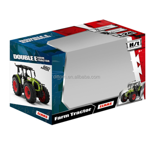 Modèle de tracteur agricole Claas sous licence Double E E271-003, échelle 1/24, <span class=keywords><strong>jouet</strong></span> de construction agricole, voiture avec <span class=keywords><strong>remorque</strong></span> - Product Image 6
