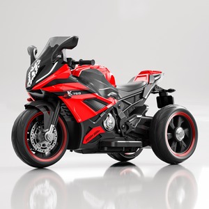 <span class=keywords><strong>Moto</strong></span> électrique classique 12V à double moteur pour enfants, 3 roues stables, musique, lumières LED, jouet à roulettes pour l'extérieur A23-3 - Product Image 6
