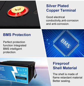 12v 24V 300Ah 200Ah 180Ah 120Ah 100Ah литий-ионные солнечные батареи системы хранения <span class=keywords><strong>48v</strong></span> 100ah литиевая батарея Lifepo4 батарея - Product Image 6