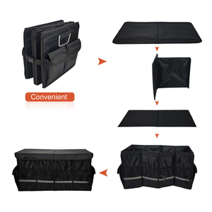 Boîte de rangement de <span class=keywords><strong>garage</strong></span> multi-compartiments pliable et portable avec logo personnalisé pour l'organisateur de <span class=keywords><strong>garage</strong></span> dans la vie quotidienne et les voyages - Product Image 4