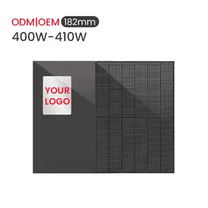 OEM/ODM 20GW 400W Solar Module 410 Watt Full Black Solar Panel For Home