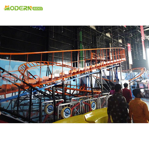 Nuevo equipo de parque de atracciones, montaña rusa giratoria interior, mini montaña rusa giratoria para niños - Product Image 4