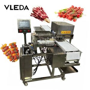 Macchina Elettrica Commerciale Automatica Multifunzione di Alta Qualità <span class=keywords><strong>per</strong></span> Spiedini di Carne e Tanghulu <span class=keywords><strong>per</strong></span> BBQ, con Imballaggio in Cassa di Legno - Product Image 1