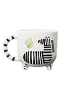 Tasse à café en céramique en forme d'animal OEM, tasse à personnaliser peinte à la main pour la rentrée scolaire, cadeau personnalisé et usage quotidien