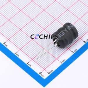 Inductor de Anillo de Color XR10*12-121K-L / Componente de Orificio Pasante (THT), D10xL12mm 120uH 10% 1.3A 180mOhm - Product Image 1