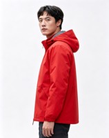 Veste imperméable à capuche unisexe pour l'hiver, doublure en polaire chaude, coupe-vent, vêtements d'extérieur pour une utilisation en extérieur, taille plus, séchage rapide