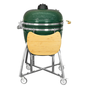 <span class=keywords><strong>SEB</strong></span> <span class=keywords><strong>KAMADO</strong></span>/ Barbecue céramique de style <span class=keywords><strong>Kamado</strong></span> de 26 pouces, grande taille, en forme d'œuf, à économie d'énergie, pour fumer et cuire en extérieur - Haute rétention de chaleur - Product Image 4
