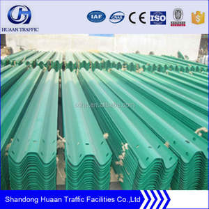 Crash testato in acciaio metallo barriera di sicurezza autostrada Guardrail per la protezione delle strade autostradali e la sicurezza stradale urbana - Product Image 6