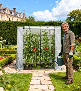 Invernadero Mini para Cultivo Interior y Exterior, para Plantas, Hiedras, Enredaderas o Flores en Cualquier Época del Año - Product Image 1