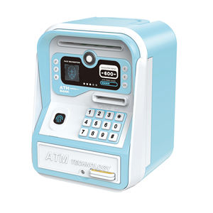 ตู้เอทีเอ็มของเล่นรูปกระปุกออมสิน พร้อมบัตรและรหัสผ่าน ของเล่นเด็ก ฝึกการออมเงิน สำหรับเด็กอายุ 5 ขวบ ของขวัญวันเกิด - Product Image 6