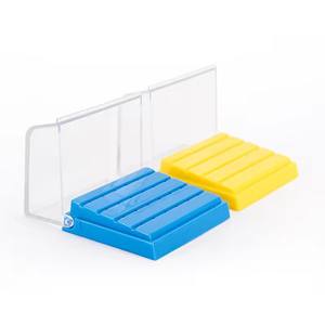 24 fori per disinfezione dentale scatola di colore diverso diamante porta frese in plastica - Product Image 6