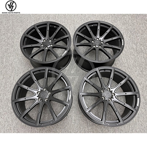 Nouvelles jantes en alliage d'aluminium forgé Mercedes de 22 pouces pour G Class Wagon W464 G63, design multi-branches, finition noire - Product Image 6
