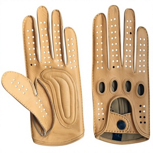 Premium Genuine Sheep <b>Leather</b> Touch Screen Dressing <b>Gloves</b> Plain Style Skin-Fit Soft Breathable <b>for</b> Men and <b>Women</b> All Seasons - Product Image 3