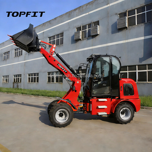 TOPFIT Wholesale Hot Sale 2.5Ton H280 Diesel Compact Wheel Skid Steer Loader 0.5m³ Bucket Capacity - Product Image 4