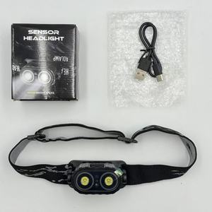 Linterna Frontal LED de Pesca Nocturna con Sensor Potente, Carga USB, Haz Ajustable de Cuatro Velocidades, Impermeable IP55, <span class=keywords><strong>Luz</strong></span> Diurna 5000K, Alcance de 200-299M - Product Image 6