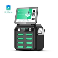 Stasiun Powerbank Pabrik, Sewa Pengisi Daya Ponsel, Power Bank dengan Pengisian Daya Nirkabel 60W Output, Desain Ultra Tipis