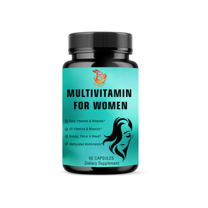 Cápsulas Multivitamínicas para Mujer de Alta Calidad OEM, Mezcla de 42 Frutas y Vegetales, Apoyo para Energía, Cabello, Piel y Uñas - Product Image 1