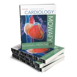 Cardiología Dr. Mowafy <span class=keywords><strong>Medicina</strong></span> Interna Libro de texto médico Impresión Pequeño MOQ Encuadernación de costura Encuadernación perfecta - Product Image 1