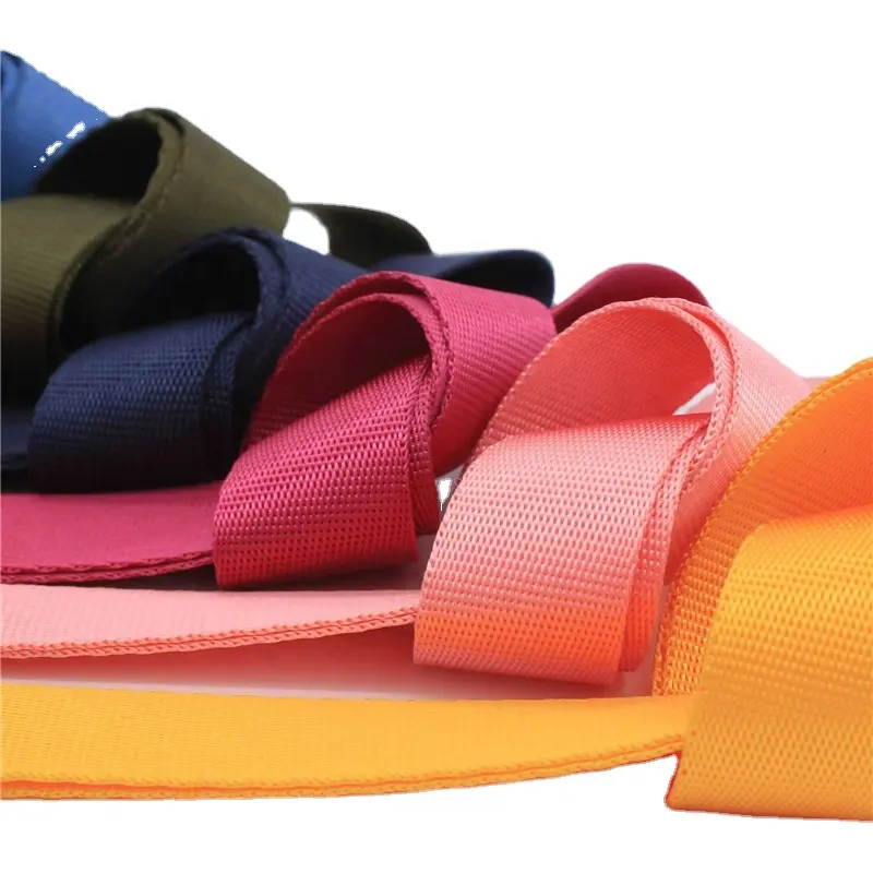 רחב ניילון חגורה רצועת עבור שקיות ונעליים אקארד חגורה 1mm עובי בגד שקיות בית טקסטיל נעלי קיימא