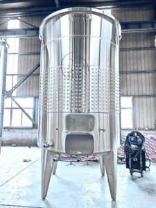 1000L 2000L Acero inoxidable 304 316L Forkable Open Top Wine Tank para <span class=keywords><strong>bodega</strong></span> - Product Image 2