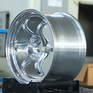 Jantes sportives légères forgées en chrome poli <span class=keywords><strong>Adva</strong></span> Racing R6 à bord profond, forgées pour BMW Nissan Gtr - Product Image 4