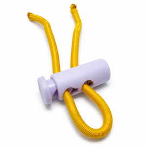 Cordon élastique à 2 trous avec embout rond en plastique pour vêtements, idéal pour le printemps - Product Image 4