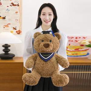 Peluches de Alta Calidad al Por Mayor Animales de Peluche Personalización de Oso de Graduación Entrega Rápida Oso de Peluche de Felicitación - Product Image 2
