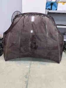 Planche à sable d'occasion d'origine en stock, livraison rapide dans le monde entier, avec une petite réparation du capot moteur pour <span class=keywords><strong>Porsche</strong></span> <span class=keywords><strong>Cayenne</strong></span> - Product Image 2