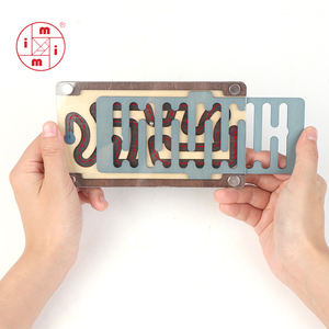 Penjualan terlaris baru 2023 mainan labirin anak bola labirin permainan edukasi labirin kayu Mini dan labirin tangan mainan anak-anak - Product Image 5