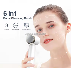 Brosse nettoyante faciale sonique en silicone Uyisi <span class=keywords><strong>de</strong></span> haute qualité, étanche IPX6, nettoyant électrique pour le soin <span class=keywords><strong>de</strong></span> la peau, traitement <span class=keywords><strong>de</strong></span> l'acné, 1000 mAh - Product Image 3