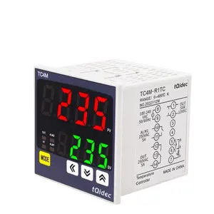 متحكمات درجة حرارة رقمية للإنتاج SSR مرحل TC4M 100-240VAC للتحكم
