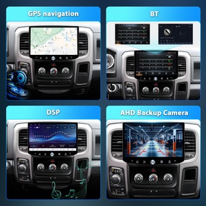 Autoradio con schermo da 11,5 pollici Qualcomm Snapdragon Octa Core, lettore DVD, 4+64G DSP GPS <span class=keywords><strong>per</strong></span> Dodge Ram 1500 2500 2013-2018 (Versione Base) - Product Image 6